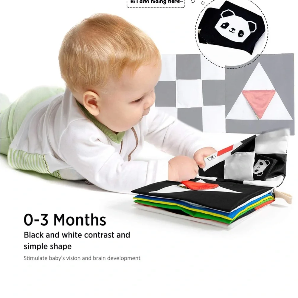 Visual Quiet Book for Babies